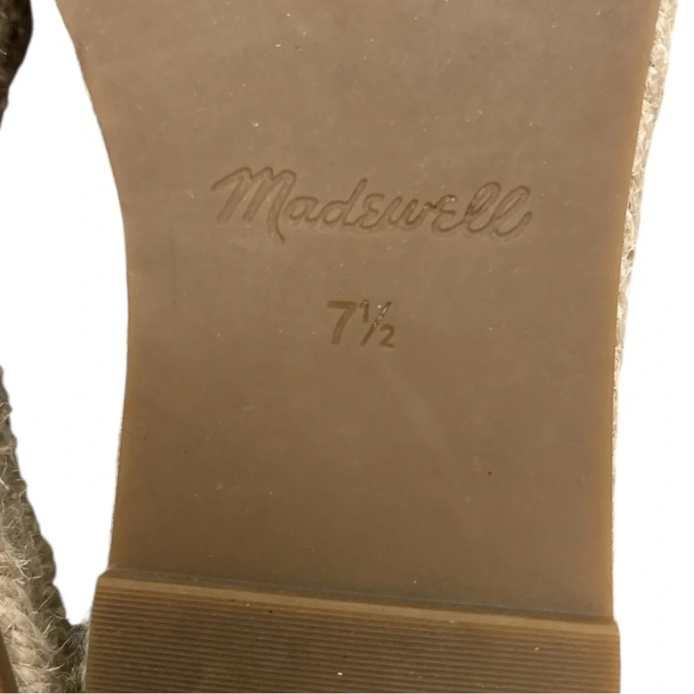 Madewell julie espadrille